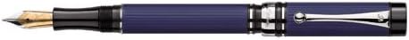 Laban German Rubber Blue Medium Point Fountain Pen - LDF-F101RBBL by LABAN
