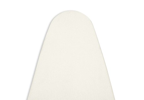 Encasa XO Ironing Board Cover and Pad 49"x18" - 4mm Felt Wide Iron Board Cover with Padding - Heat Resistant, Stain-Safe Dye, Non Slip Elastic Bungee Cord Tightening Iron Table Cover Natural