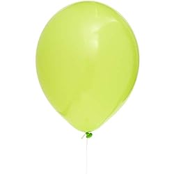 Black and Lime Green Latex Party Balloons