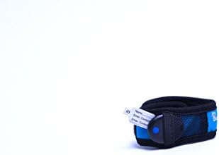 My Buddy Tag with Velcro Wristband, Blue