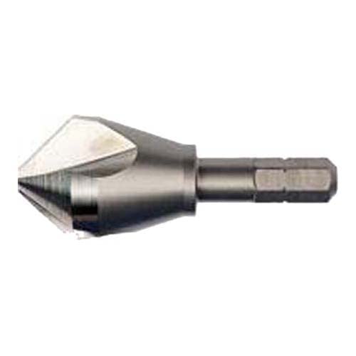 Dormer G1078.3 Series G107 HSS-E Countersink with 90° Hexagonal Shank, Bright, 8.3mm x 2.0mm x 50mm