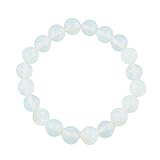 FORZIANI 8mm Natural Moonstone Beads Stretch