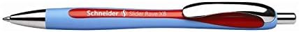 Schneider Slider Rave Ballpoint Pen - Red (one pen), rot