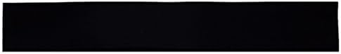 Stretchable Brushed Twill Hat Band for Fedora Black