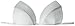 Dritz 53066-B Sew-in Bikini Bra, B Cup