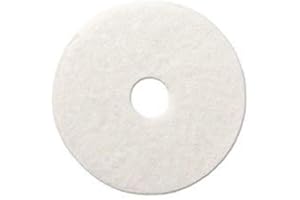 Boardwalk 4024WHI Standard 24-Inch Diameter Polishing Floor Pads, White