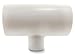 Backyard Barnyard PVC Tee Fittings for Automatic Poultry and Rabbit Watering Systems Schedule 40 PVC 1/2