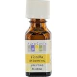 Precious Essentials Oil Vanilla Absolute w/Jojoba Aura Cacia 0.5 oz Oil