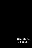 Gratitude Journal: 110 pages, Softcover (Black)
