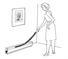 Brushtech Radiator and Baseboard Heater Cleaning Brush - Thumbnail 2