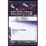 WebTutorTM ToolBox on Angel 1-Semester Printed Access Card
