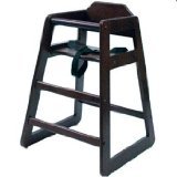 Lipper International 516E Highchair, Espresso