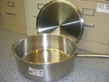 Paderno Stainless Steel 13 3/4 Quart SautÃƒ Pan by Paderno