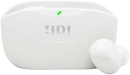 Wave Buds 2, Kabellose Bluetooth-In-Ear-Kopfhörer mit Noise-Cancelling, 40 h Wiedergabe, JBL Pure Bass Sound, Smart-Ambient-Technologie, IP54 wasser - und staubdicht, Multipoint-Verbindung, Weiß