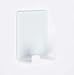 AIRSTIK Cradle Glass Mount Phone Holder Reusable TikTok Facetime Compatible with iPhone iPad Cell Phone for Bathroom Kitchen Shower Dorm Office Made in USA Glass, Mirrors, Windows (White)