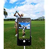 IRON AMERICAN Swing Pure (2 OR 1 Swing Pure) Golf Swing Recording Training Aids - Golf Phone Holder Clip - Record Golf Lessons or Golf Swing/Short Game/Putting - Golf Accessories