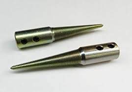 Polishing Spindle 1/2" - 6" Bench Grinder Left and Right Hand Spindles. Set Of Two