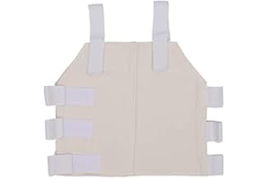 Ymiko Sternum Support Brace, Breathable Sternum and Thorax Support Ribs Chest Brace Broken Rib Belt Chest Support Brace for Intercostal Muscle Strain