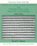 Telecourse Study Guide: for Against All Odds: Inside Statistics and The Basic Practice of Statistics 2e 0716724529 Book Cover