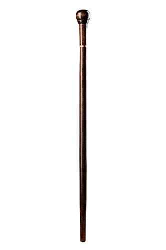 Natural Wood Walking Stick -36'' Inch - Handcrafted Walking Cane for Men or Women - Solid Hand Carved Wood Hiking Sticks, Elegant
