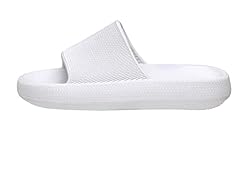 Cushionaire Women's Feather recovery slide sandals