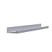 Wallniture Modern Design Floating Picture Display Ledge Wall Mountable Shelf 22 Inches Long Gray
