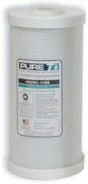 PureT (HQCBC-10BB-1) 10"x4.5" Coconut Carbon Block 1 Micron Filter