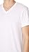 Calvin Klein Men's Undershirts Cotton Classics 4 Pack V Neck T-Shirts, White, Medium