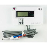 HM DIGITAL DM-2EC Commercial Inline Dual ELECTRICAL CONDUCTIVITY EC Monitor for Industrial Water Filtration Systems, Car wash, Food Processing,More