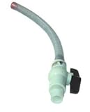 Scribner Utility Jug/Dump Jug Filler Hose with Flow Control Valve