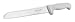 Bleteleh Scalloped Bread and Cake Kitchen Knife 8- inch stainless steel blade, White Polypropylene Handle
