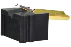 Turntable Needle Replacement Stylus for Shure N91ED and M91ED Cartridge, with Nude Elliptical Diamond Tip from My Needle Stor