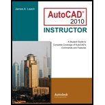 AutoCAD 2010 Instructor by Leach,James. [2009,6th Edition.] Paperback by 