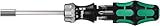 Wera Kraftform Kompakt 27 RA Slotted Ratcheting Screwdriver, 1/4" Head