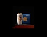 Starbucks Anniversary Double Wall Traveler 12 Fl Oz Limited Edition Travel Mug Embellished with Swarovski Crystals and Gold Accents