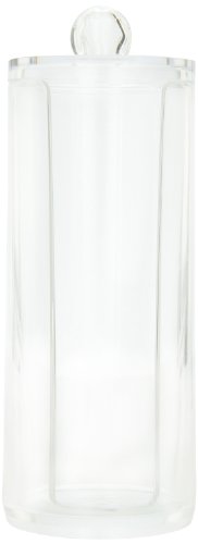 UPC 064323048224, Danielle Cylinder Acrylic Cotton Pad Dispenser