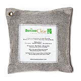 Bamboo Clear: Premium Activated Charcoal Air Purifying Bag - Natural Way to Remove Odors, Bacteria and Allergens - Perfect Purifier for Home and Car Use (200g) (200 Grams, Gray)