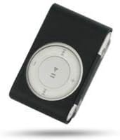 PDair Aluminum Metal Hard Case for Apple New iPod Shuffle 2nd (Black), Protective Armor Case