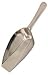 2 oz. Cast Aluminum Flat Bottom Utility Scoop, 2-Ounce