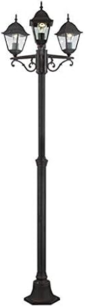 Brilliant Newport Außenstandleuchte 3 flg Kandelaber 2,2m Mastleuchte