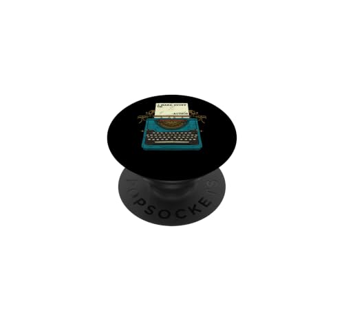 Author Write I Make Stuff Up Writing for Novelist Writers PopSockets Adhesive P…