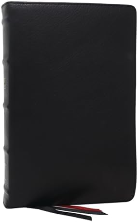 NKJV, Large Print Thinline Reference Bible, Blue Letter, Maclaren