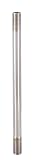 B&P Lamp 6 Inch Nickel Plated 1/8 IP Steel Threaded