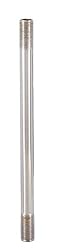 B&P Lamp® 14 Inch Nickel Plated 1/8 IP Steel