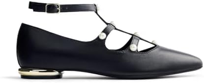 Damen Motley Mary Jane Schuh, Schwarz, 37 EU