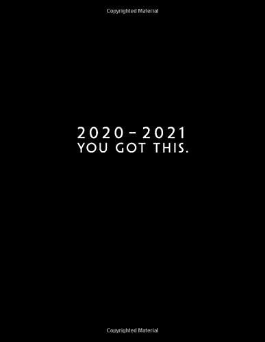June 2020 - May 2021 Planner: Week To View With Hourly Schedule | Weekly Planner Starting June 2020 | 8.5 x 11 Dated Agenda | Appointment Calendar | Organizer Book With Time Slots | you got this