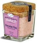 Peruvian Pink Salt Artisan Cork Jar 6.5 Oz by Artisan Salt