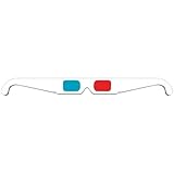 3D Glasses Direct-3D Glasses - Red and Cyan cardboard-50 Pairs Unfolded - Buy 3D Glasses in Bulk and Save - White or Yellow Frame