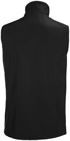 Hommes Gilet Softshell Paramount, Noir, XL
