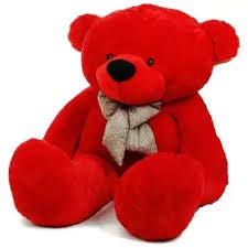 AARU Soft Lovable Teddy Bear ( 24 INCHE) RED